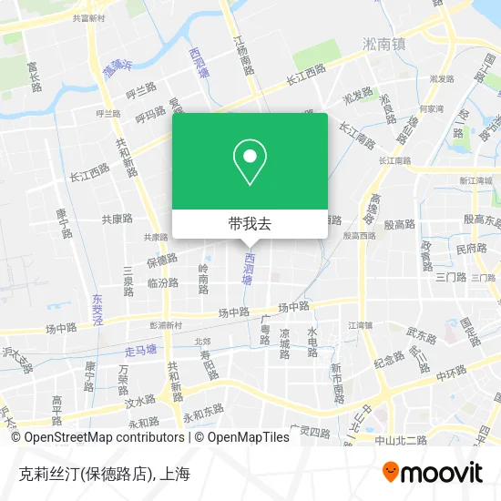 克莉丝汀(保德路店)地图