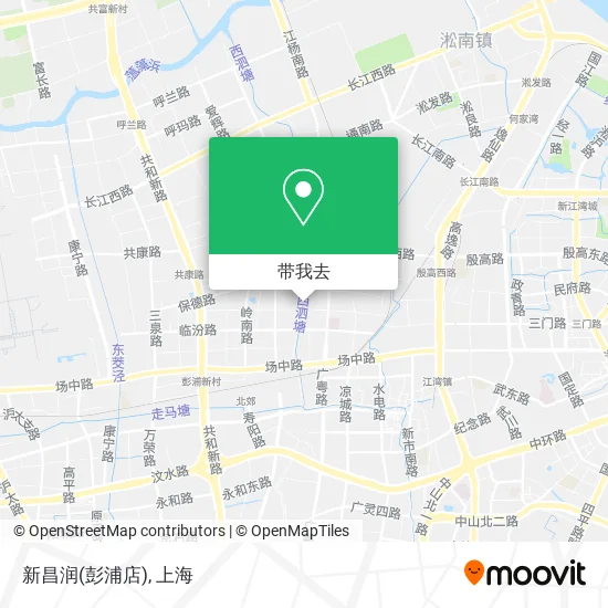 新昌润(彭浦店)地图