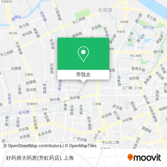 好药师大药房(芳虹药店)地图