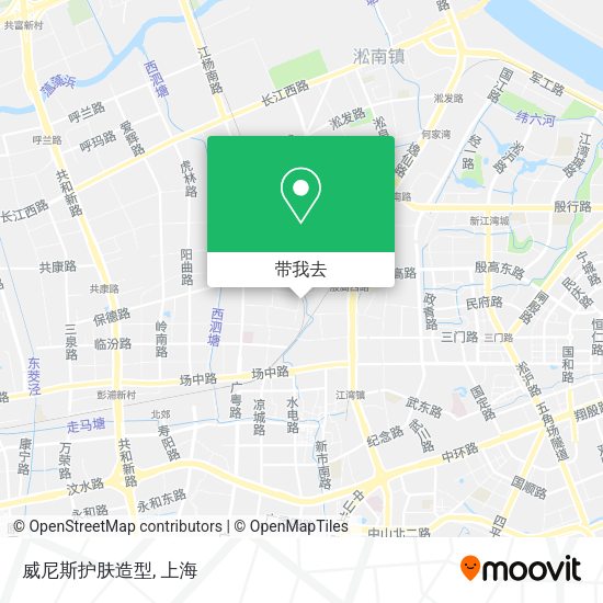 威尼斯护肤造型地图