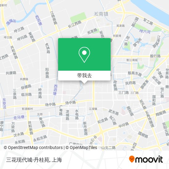 三花现代城-丹桂苑地图