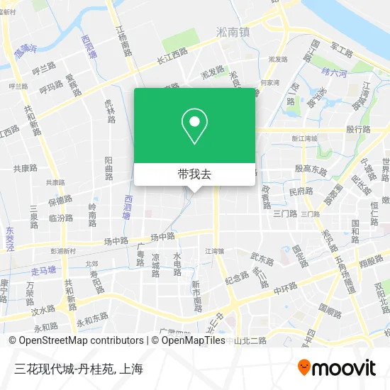 三花现代城-丹桂苑地图