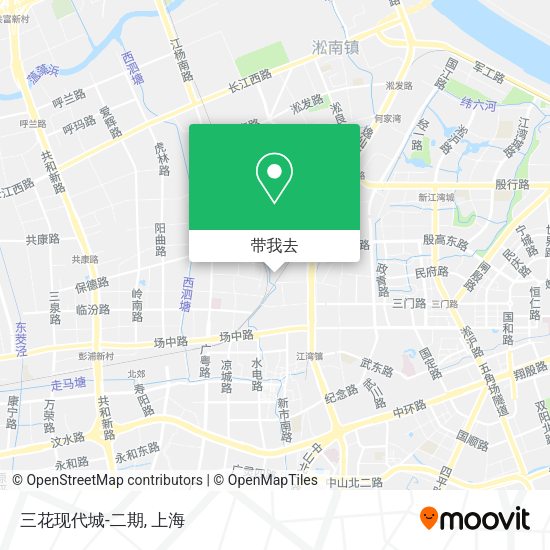 三花现代城-二期地图