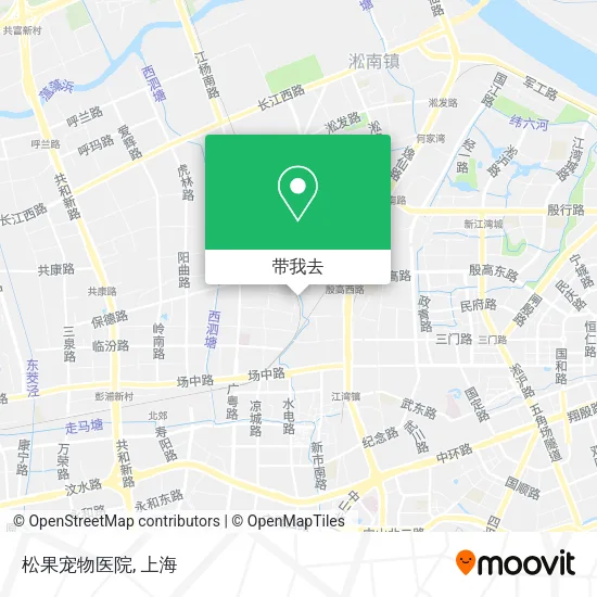 松果宠物医院地图