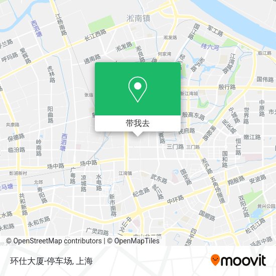 环仕大厦-停车场地图