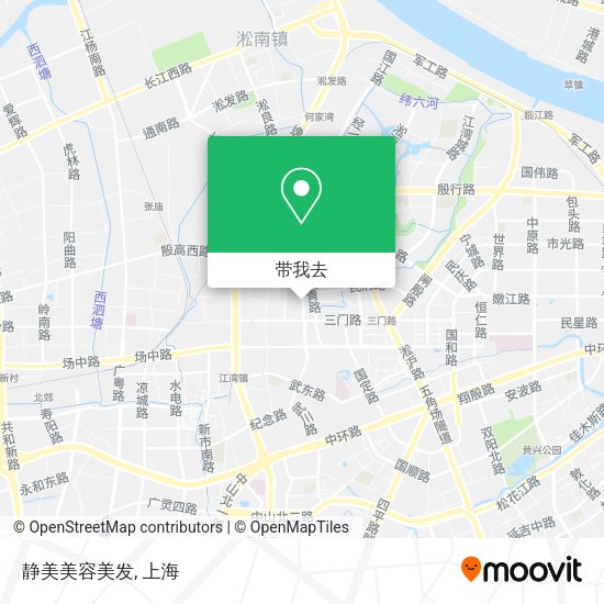静美美容美发地图