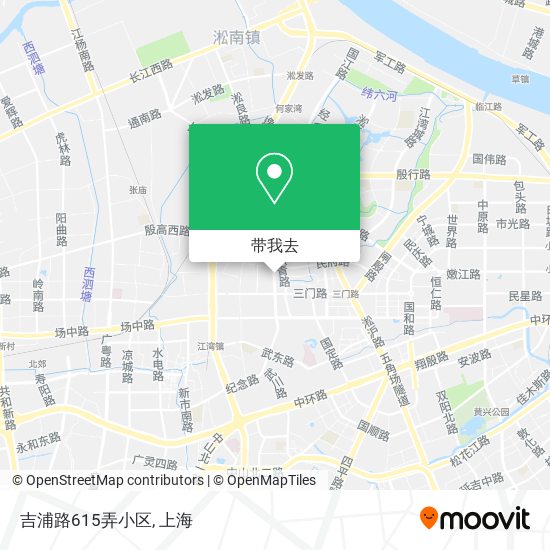 吉浦路615弄小区地图