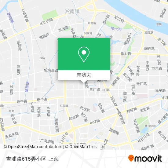吉浦路615弄小区地图