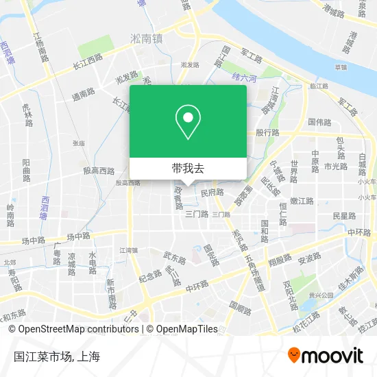 国江菜市场地图
