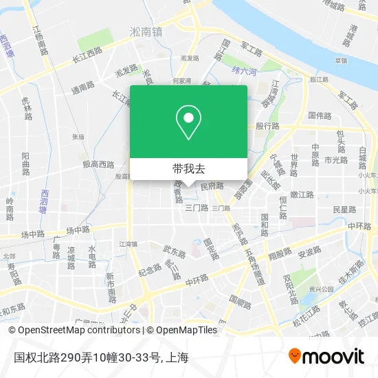 国权北路290弄10幢30-33号地图
