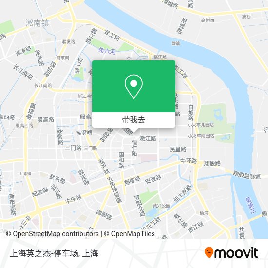上海英之杰-停车场地图