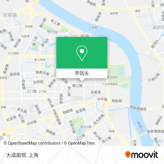 大成面馆地图