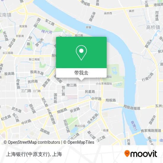 上海银行(中原支行)地图