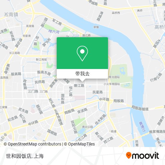 世和园饭店地图