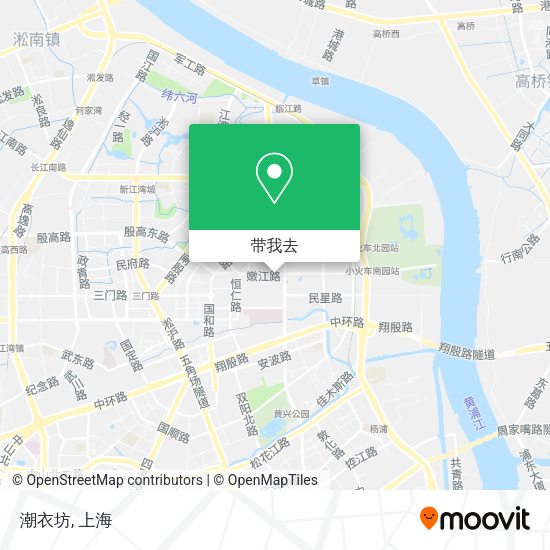 潮衣坊地图
