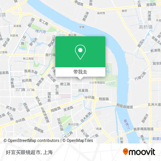 好宜买眼镜超市地图