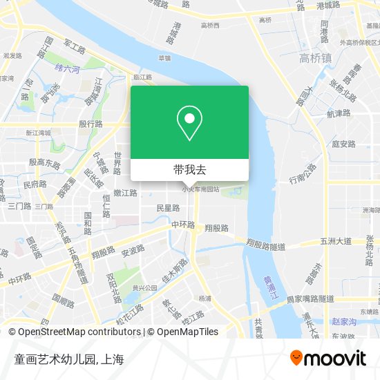 童画艺术幼儿园地图