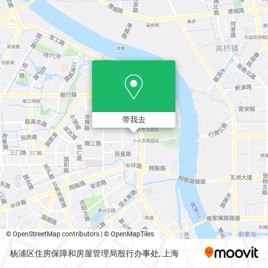 杨浦区住房保障和房屋管理局殷行办事处地图