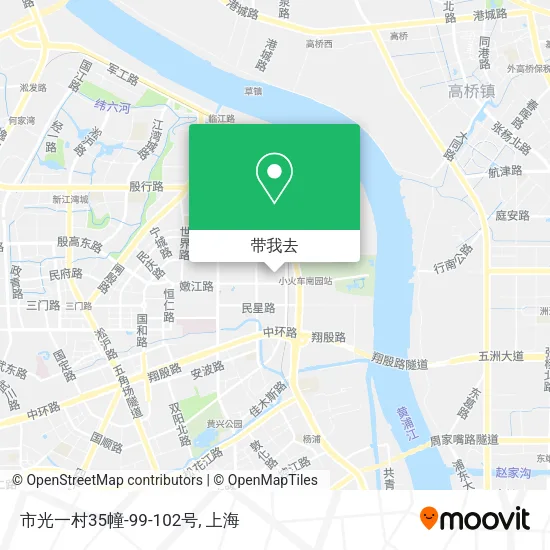 市光一村35幢-99-102号地图