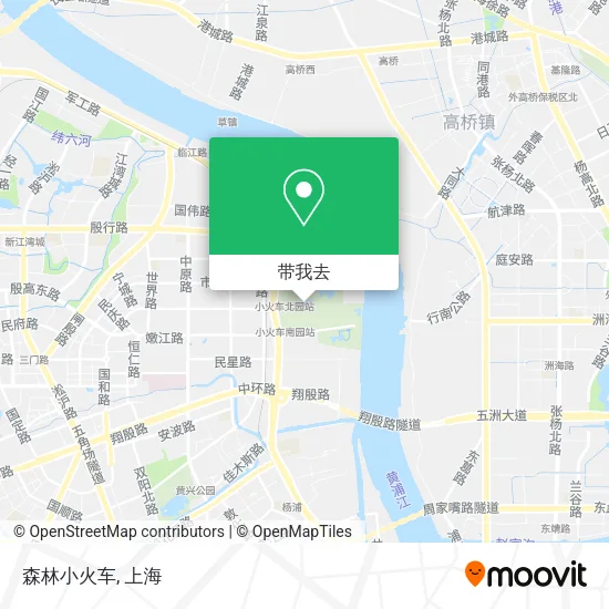 森林小火车地图