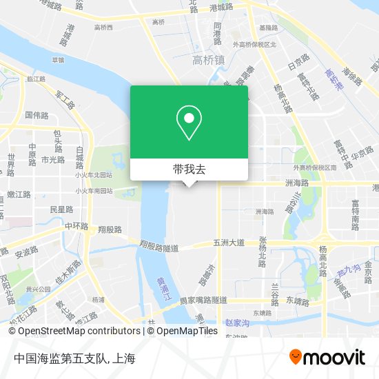 中国海监第五支队地图