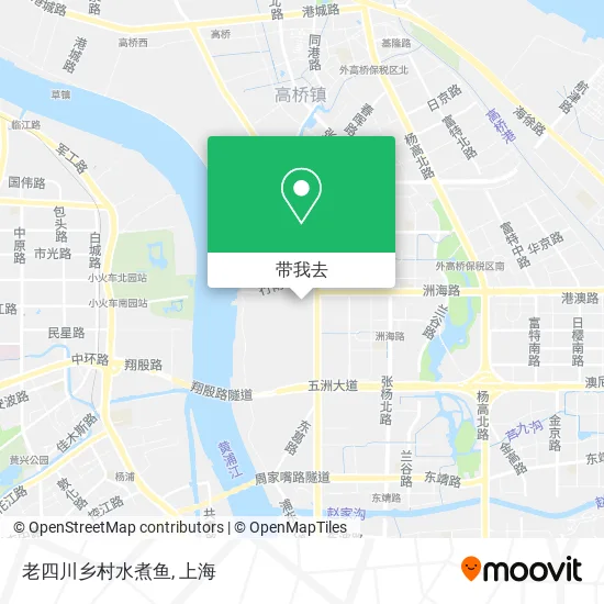 老四川乡村水煮鱼地图