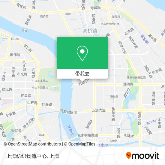上海纺织物流中心地图