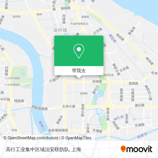 高行工业集中区域治安联防队地图
