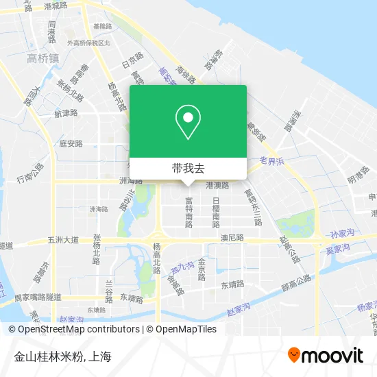 金山桂林米粉地图