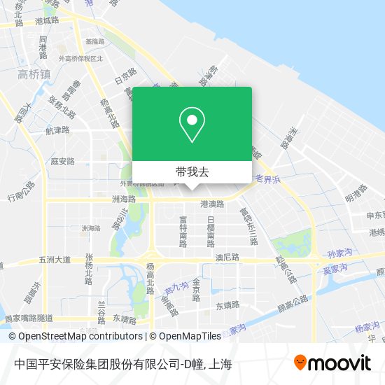 中国平安保险集团股份有限公司-D幢地图