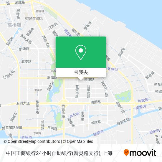 中国工商银行24小时自助银行(新灵路支行)地图