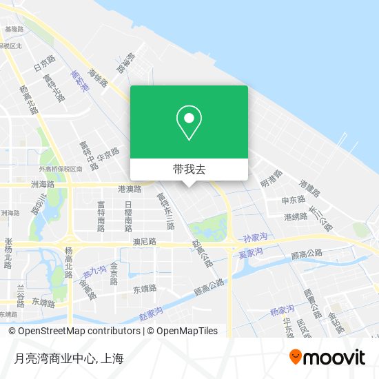 月亮湾商业中心地图