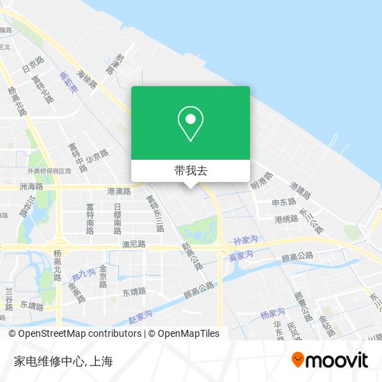 家电维修中心地图