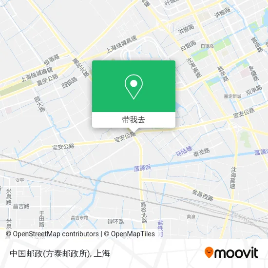 中国邮政(方泰邮政所)地图