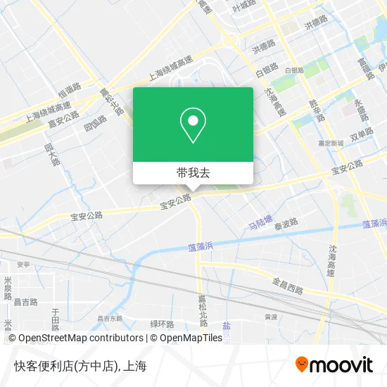 快客便利店(方中店)地图
