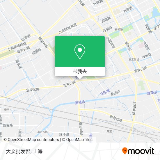 大众批发部地图