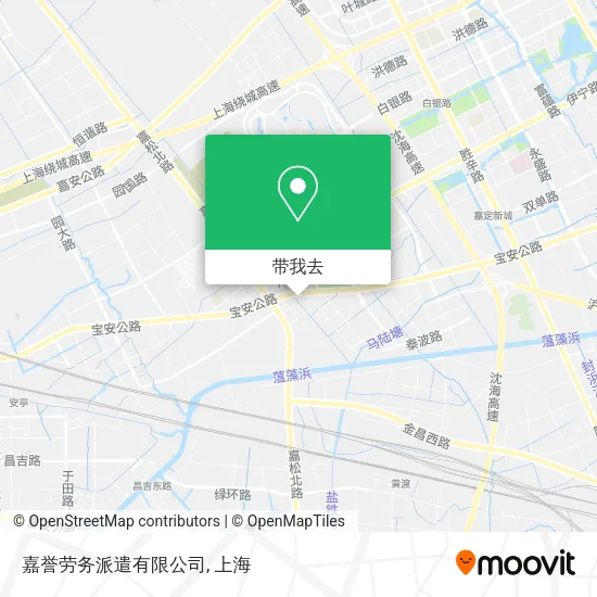 嘉誉劳务派遣有限公司地图