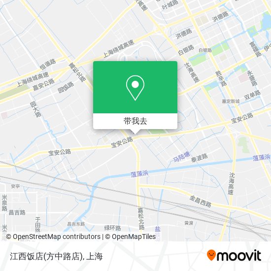 江西饭店(方中路店)地图