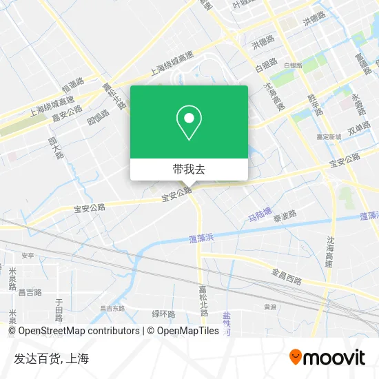 发达百货地图