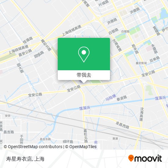 寿星寿衣店地图