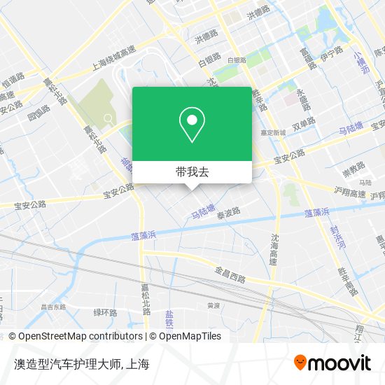 澳造型汽车护理大师地图