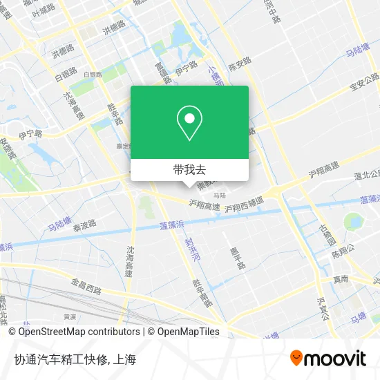 协通汽车精工快修地图