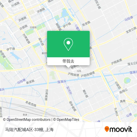 马陆汽配城A区-33幢地图