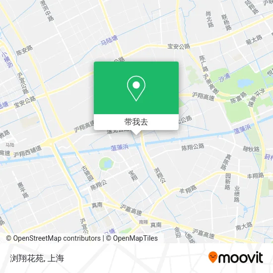 浏翔花苑地图