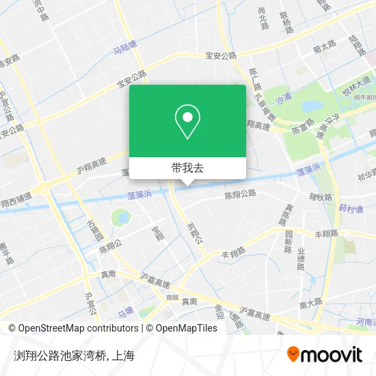 浏翔公路池家湾桥地图