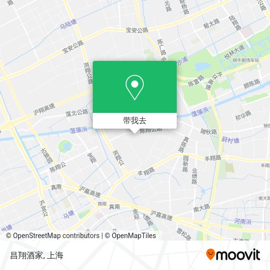 昌翔酒家地图