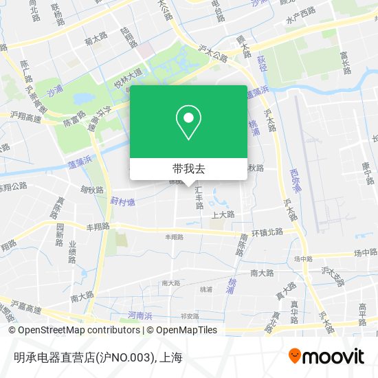 明承电器直营店(沪NO.003)地图