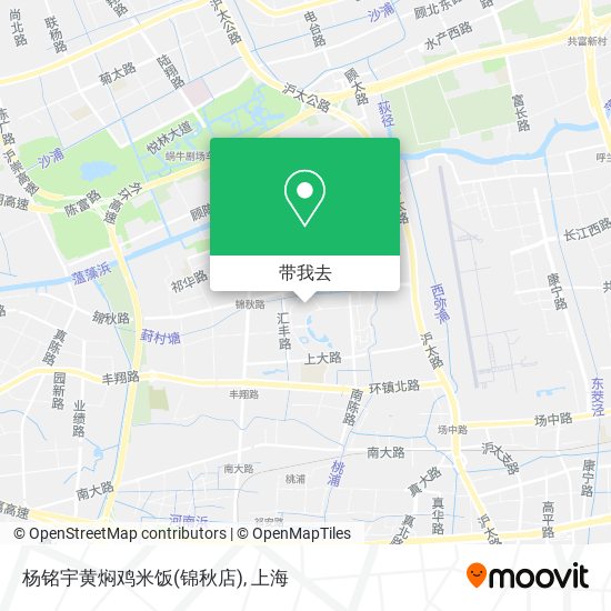 杨铭宇黄焖鸡米饭(锦秋店)地图