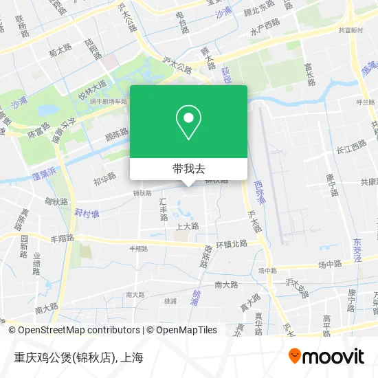 重庆鸡公煲(锦秋店)地图