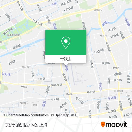 京沪汽配用品中心地图